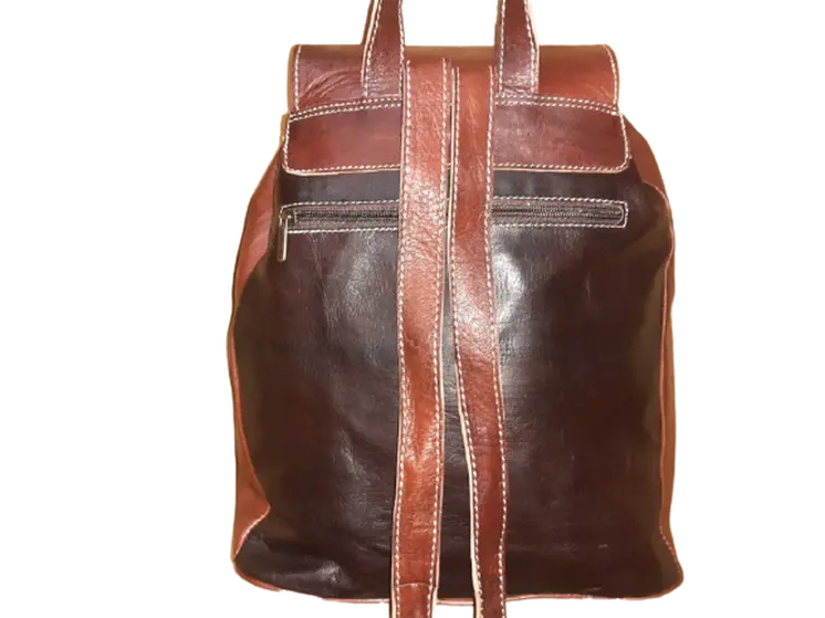 Mochila Fez Cuatro Bolsillos Combinada Grande
