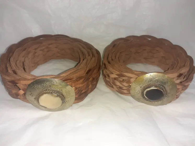 Cinturón de chapa fino