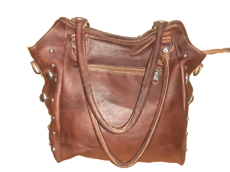 Bolso asa de Mujer Remaches XL