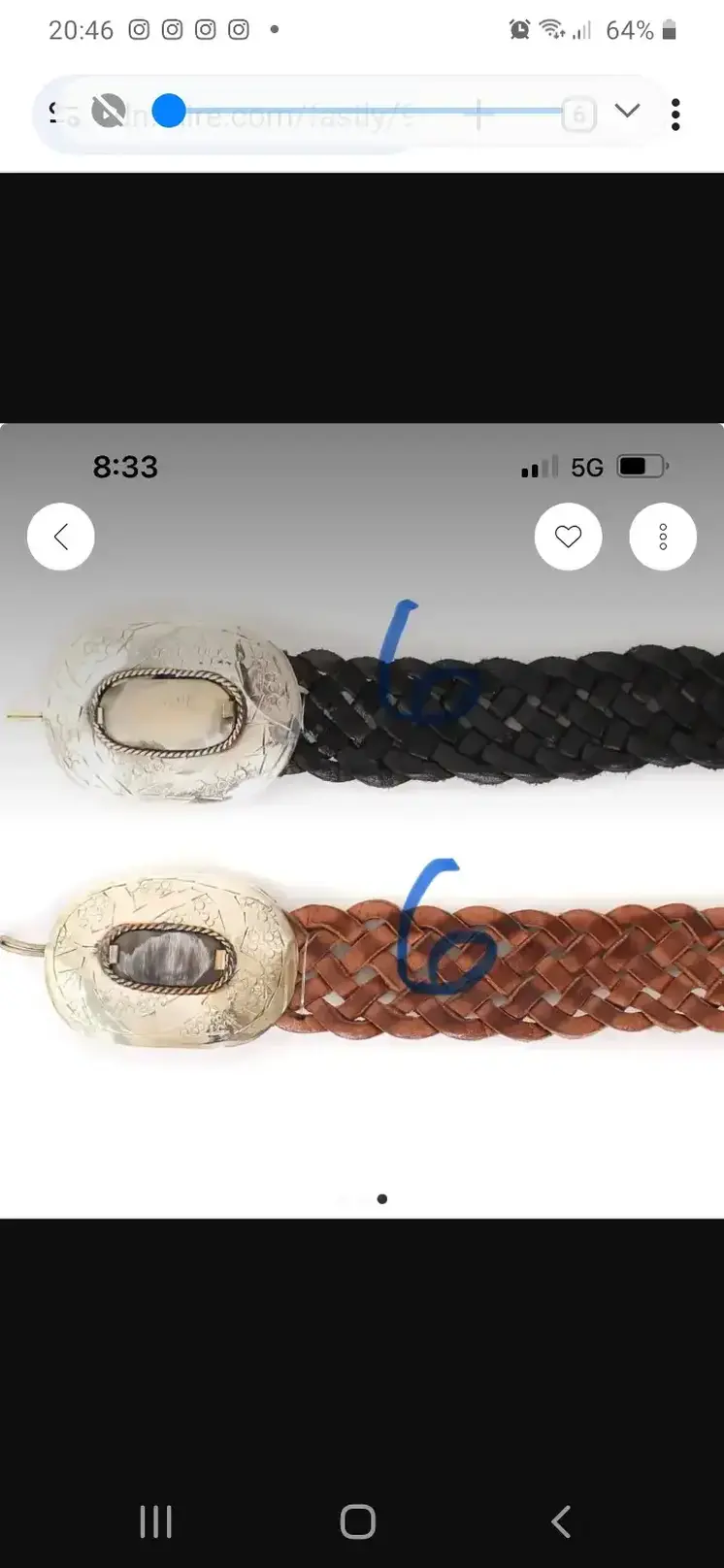Cinturon de chapa cerrado