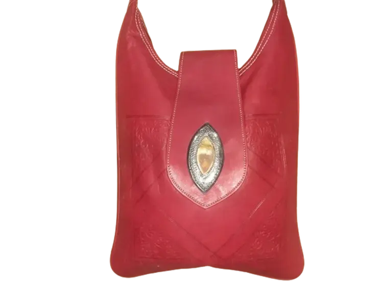 Bolso plano fez de colores