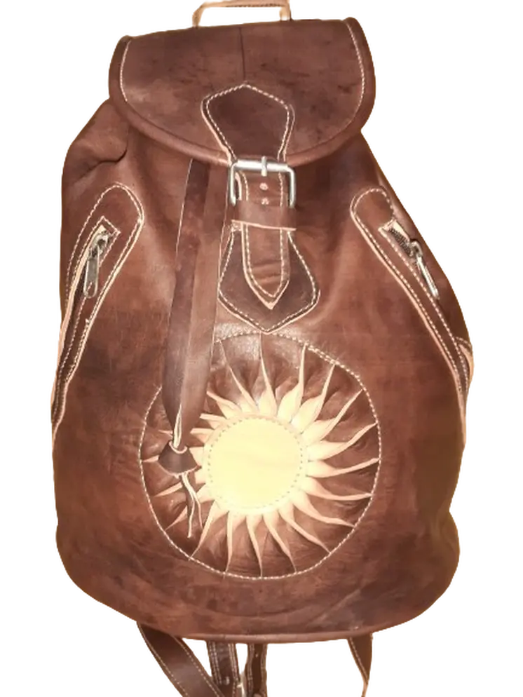Mochila Marrakech doble cremallera sol