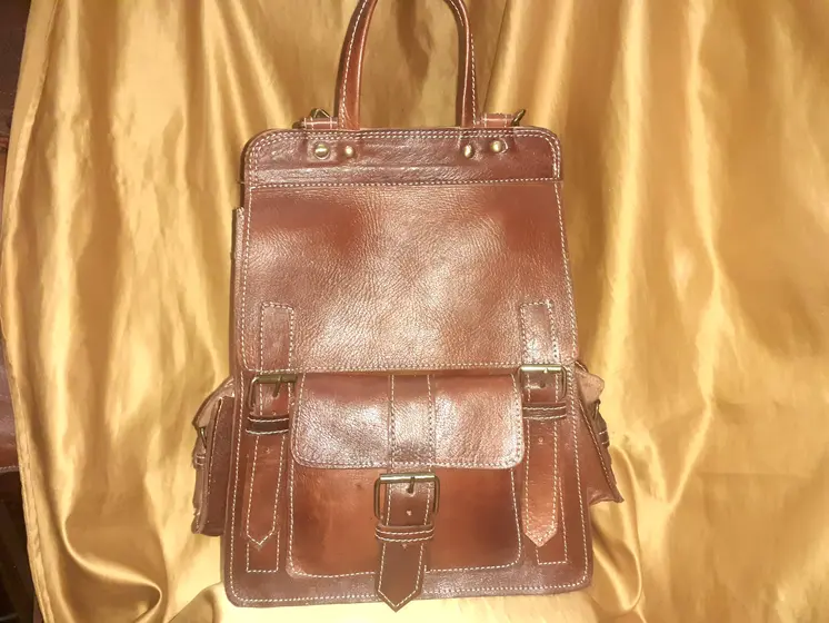 Bolso-Mochila Fez Vacuno
