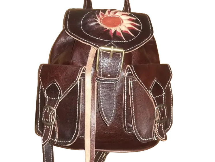 Mochila Fez doble bolsillo pequeño sol