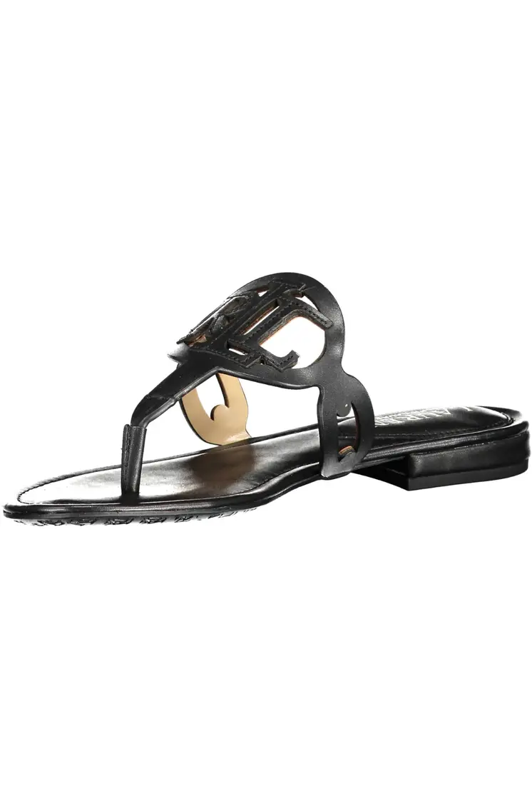 LAUREN RALPH LAUREN WOMEN'S BLACK SANDAL SHOES