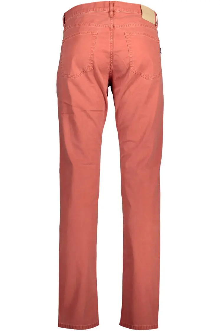 GANT RED MEN'S TROUSERS