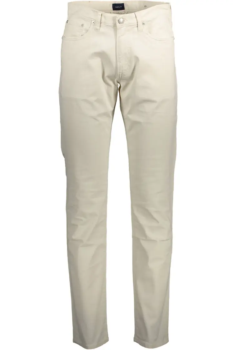 GANT MEN'S WHITE TROUSERS
