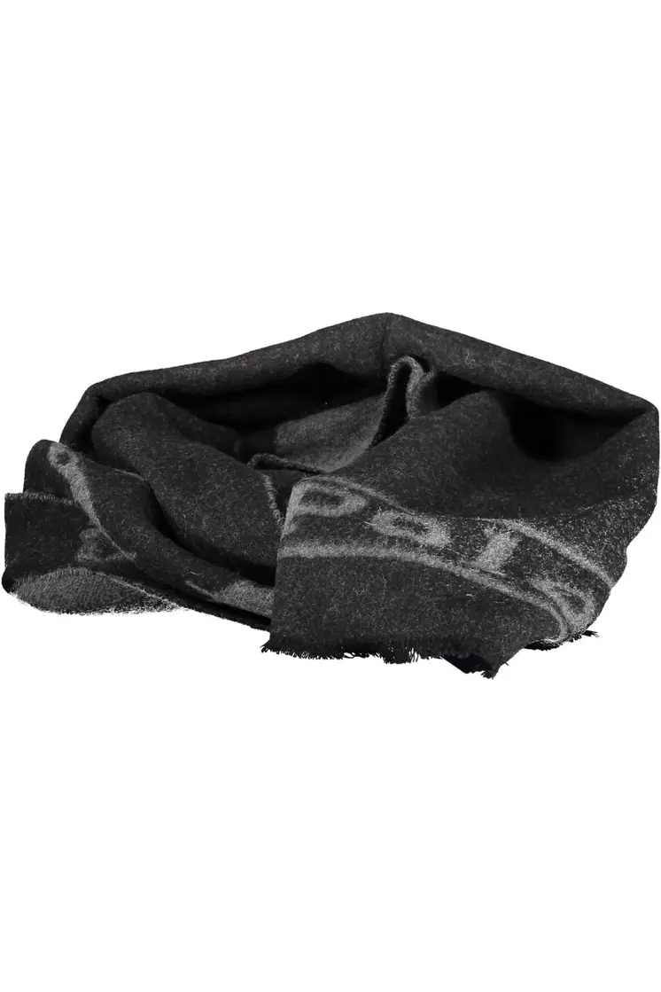 RALPH LAUREN MEN'S BLACK SCARF