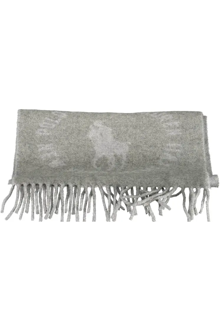 RALPH LAUREN GRAY MEN'S SCARF