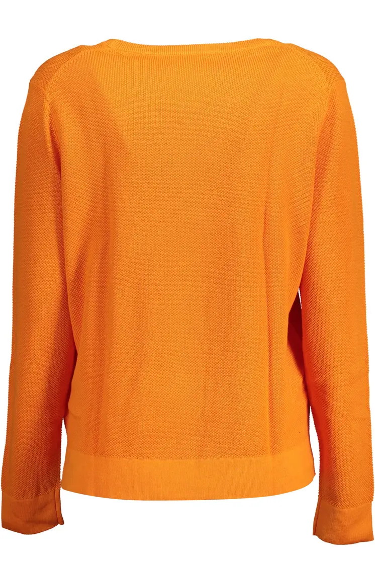 GANT WOMEN'S ORANGE SWEATER