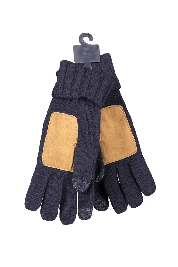 RALPH LAUREN MEN'S BLUE GLOVES