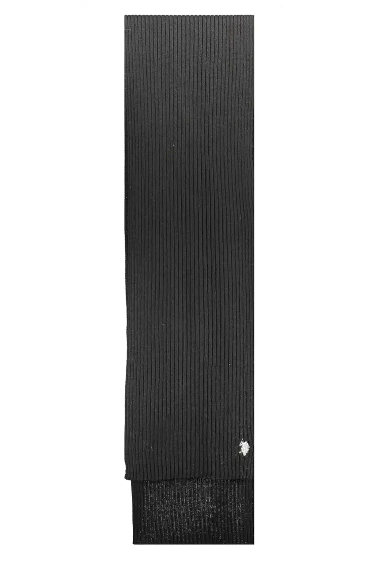 US POLO SCARF MAN BLACK