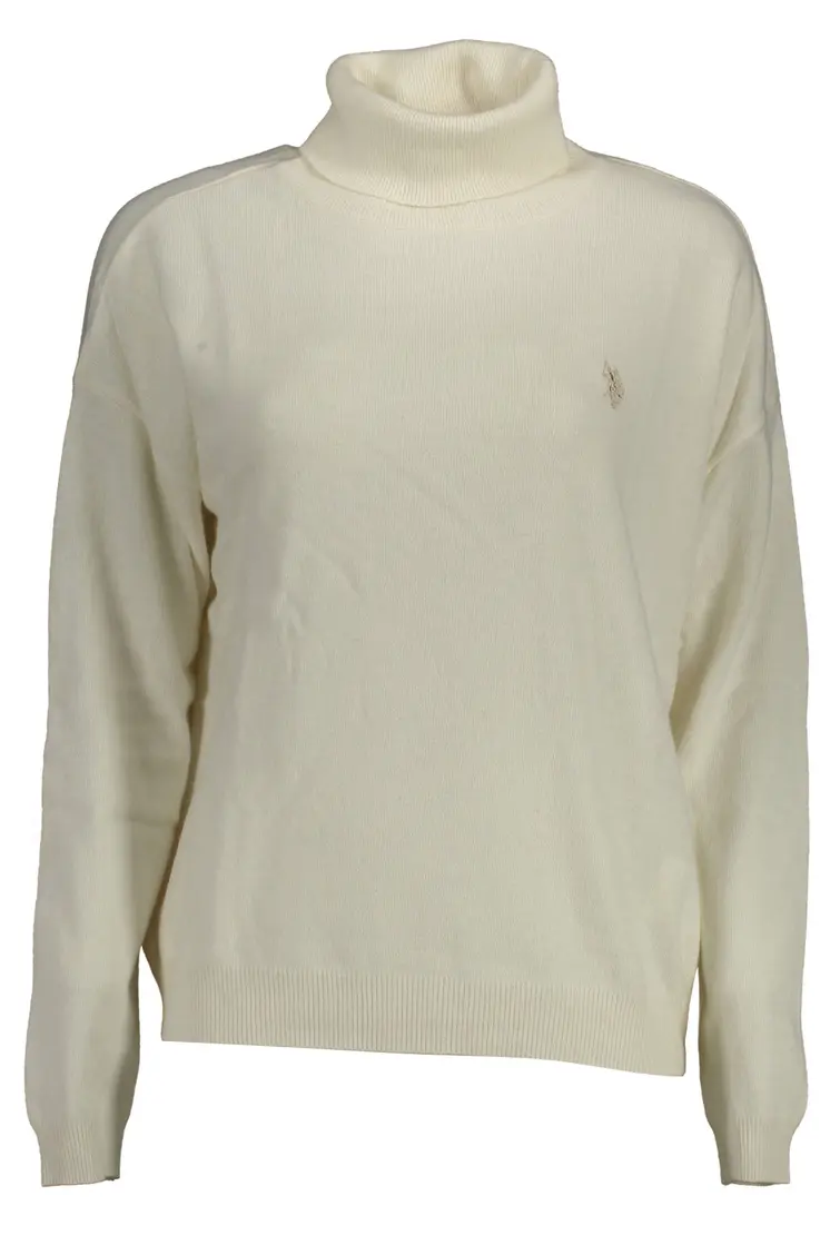 US WOMEN'S WHITE POLO SHIRT