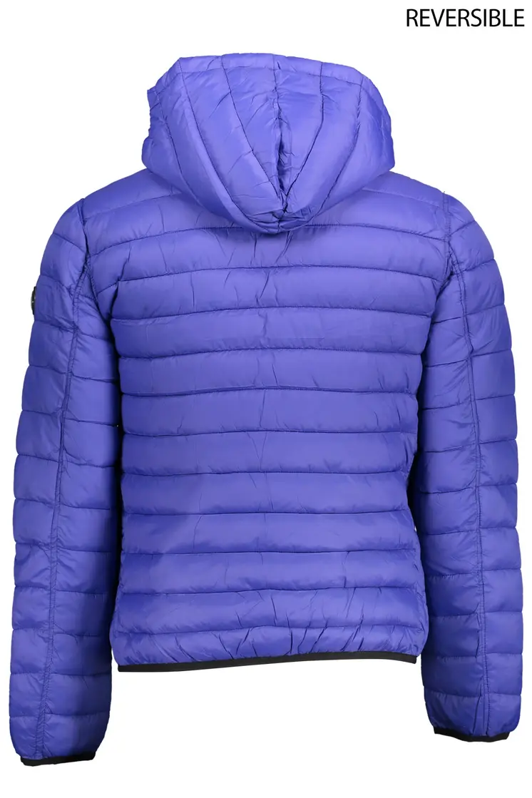 US BLUE MEN'S POLO JACKET