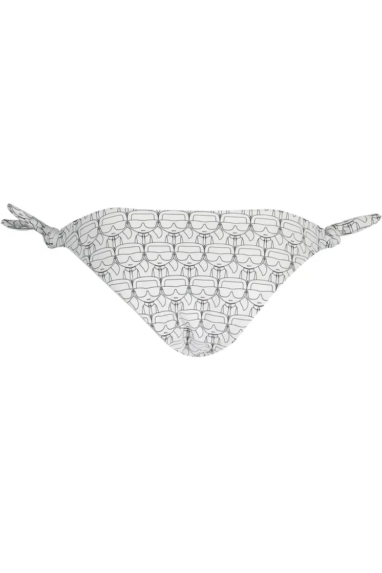 KARL LAGERFELD BEACHWEAR WOMEN'S BOTTOM SWIMSUIT WHITE