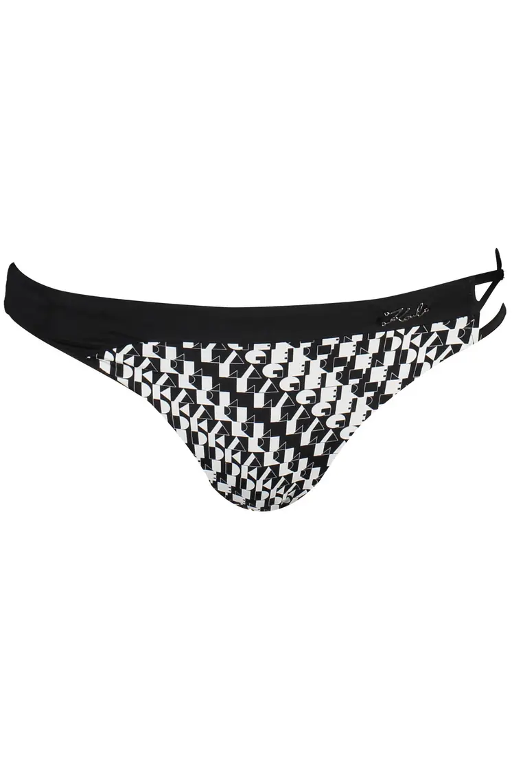 KARL LAGERFELD BEACHWEAR WOMEN'S BOTTOM SWIMSUIT BLACK