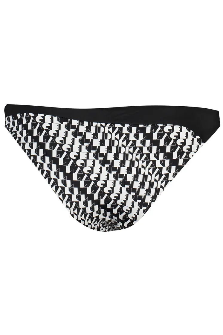 KARL LAGERFELD BEACHWEAR WOMEN'S BOTTOM SWIMSUIT BLACK
