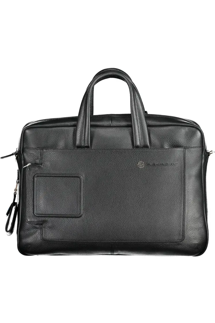 PIQUADRO BLACK MAN BRIEFCASE