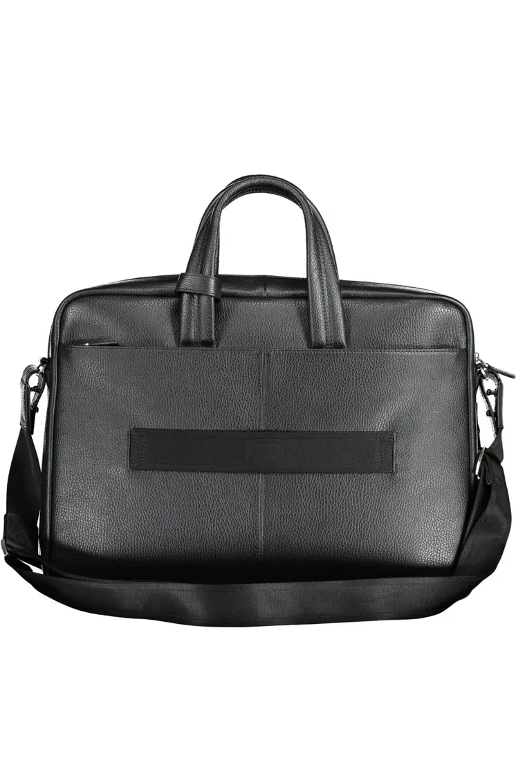 PIQUADRO BLACK MAN BRIEFCASE