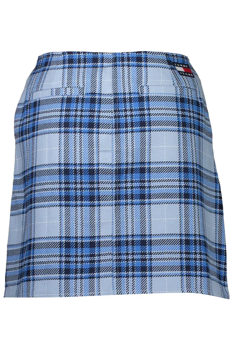 TOMMY HILFIGER WOMEN'S LIGHT BLUE SHORT SKIRT