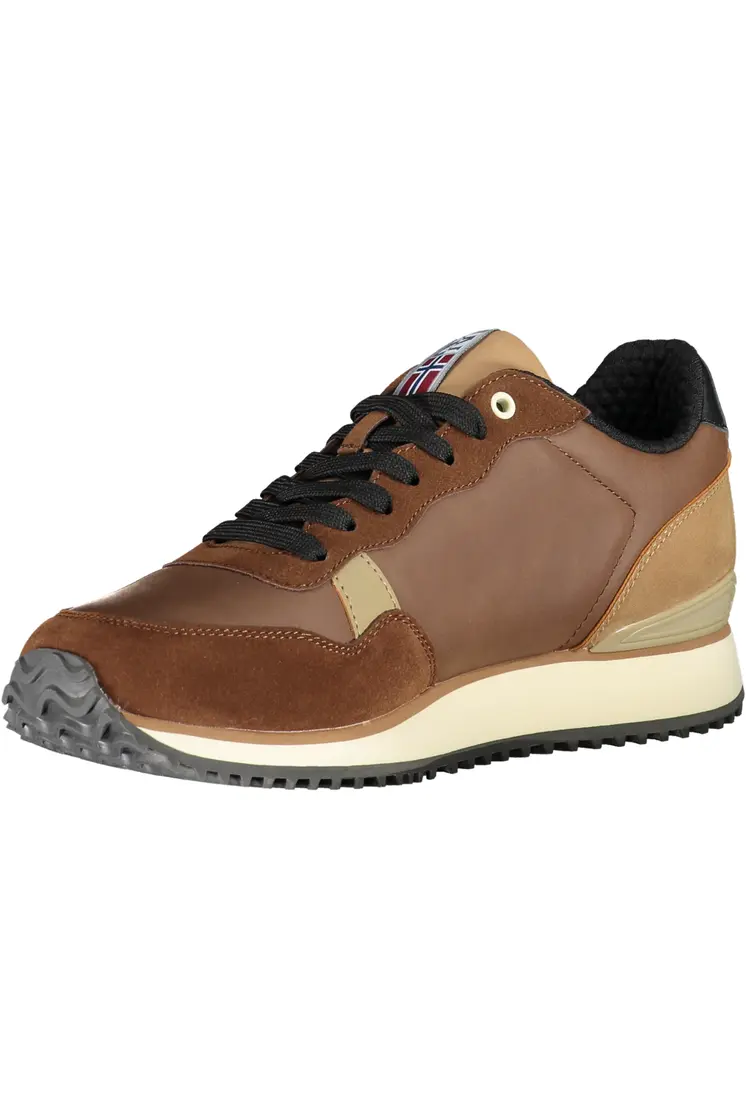 NAPAPIJRI SHOES BROWN MEN'S SPORTS SHOES
