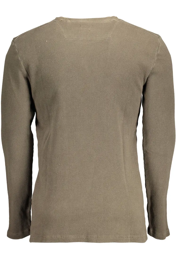 GUESS JEANS MEN'S GREEN SWEATER