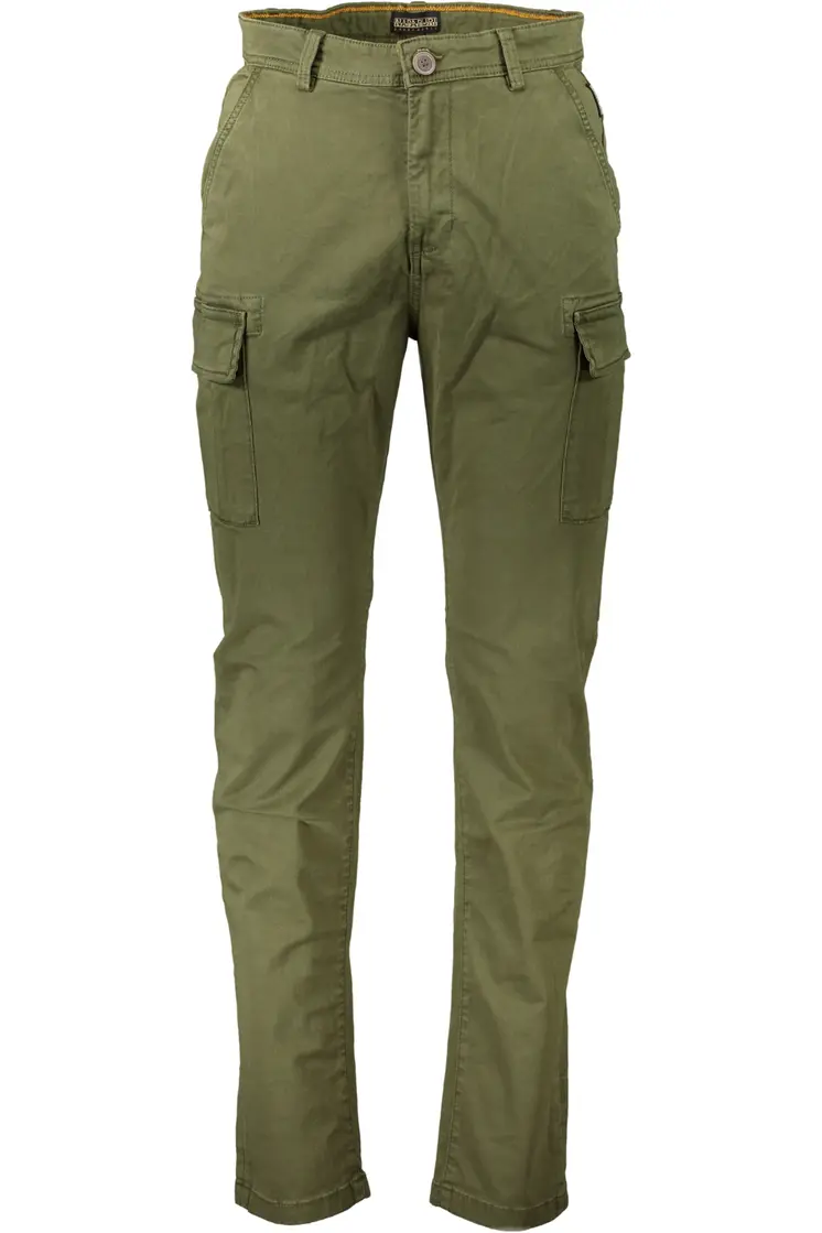 NAPAPIJRI GREEN MEN'S PANTS