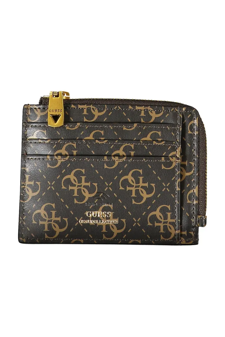 GUESS JEANS BROWN MEN'S WALLET
