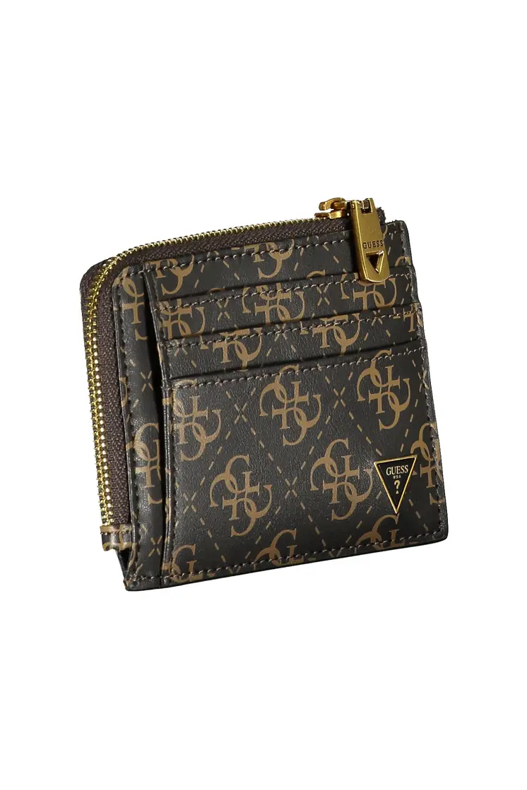 GUESS JEANS BROWN MEN'S WALLET