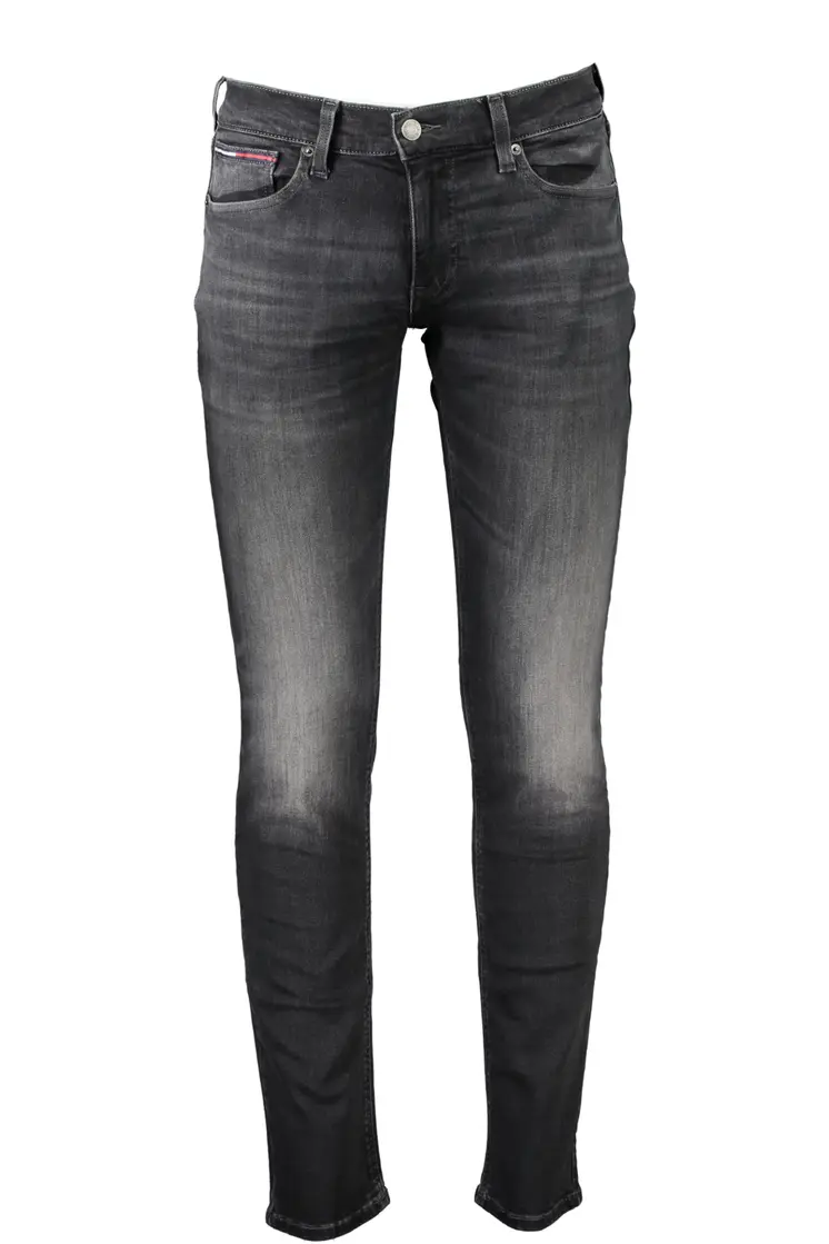 TOMMY HILFIGER MEN'S BLACK DENIM JEANS