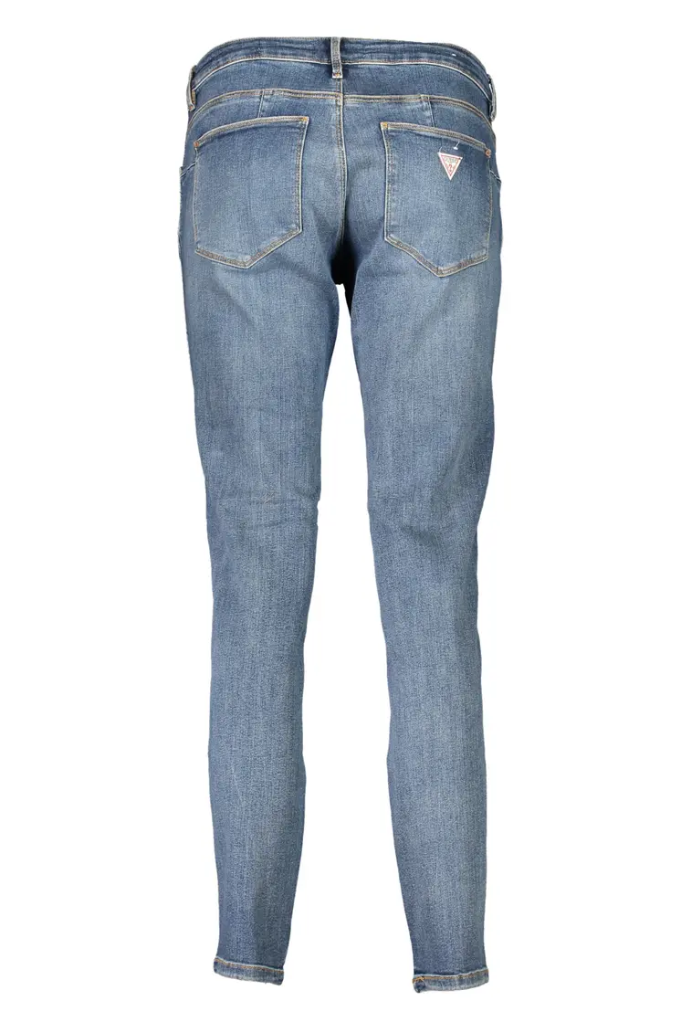 GUESS JEANS WOMEN'S DENIM JEANS BLUE