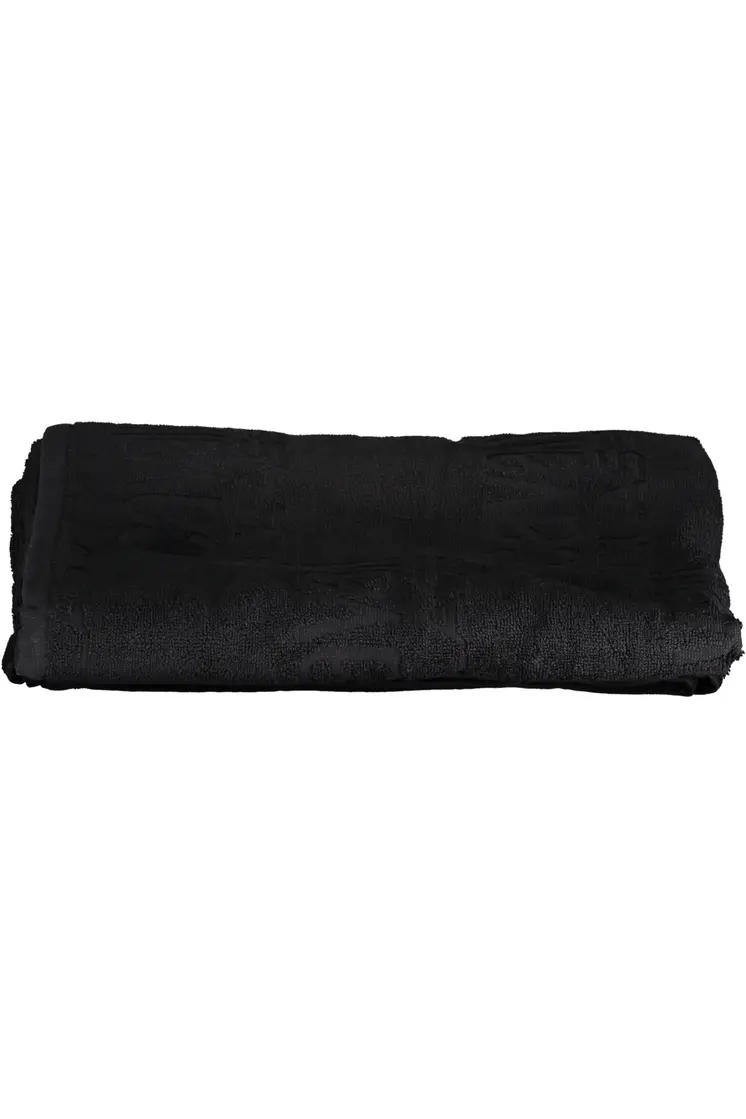 CAVALLI CLASS MEN'S BEACH TOWEL BLACK