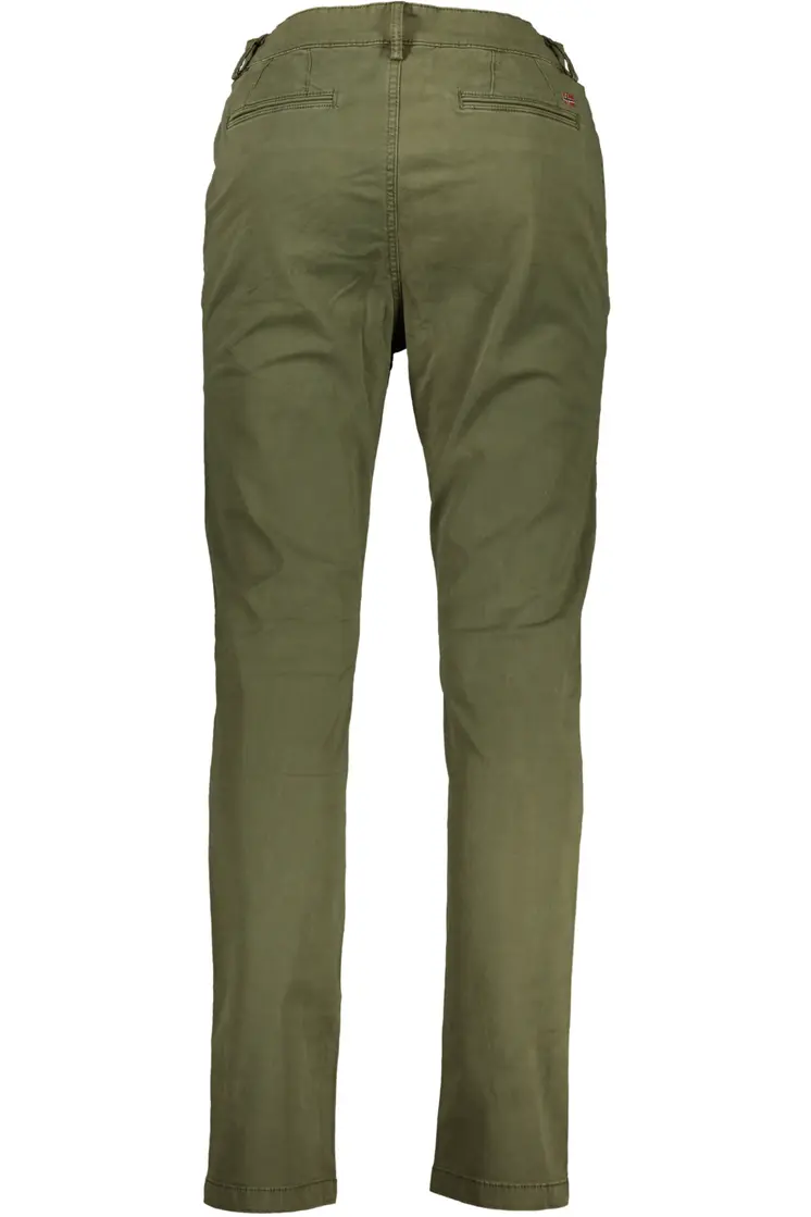 NAPAPIJRI GREEN MEN'S PANTS
