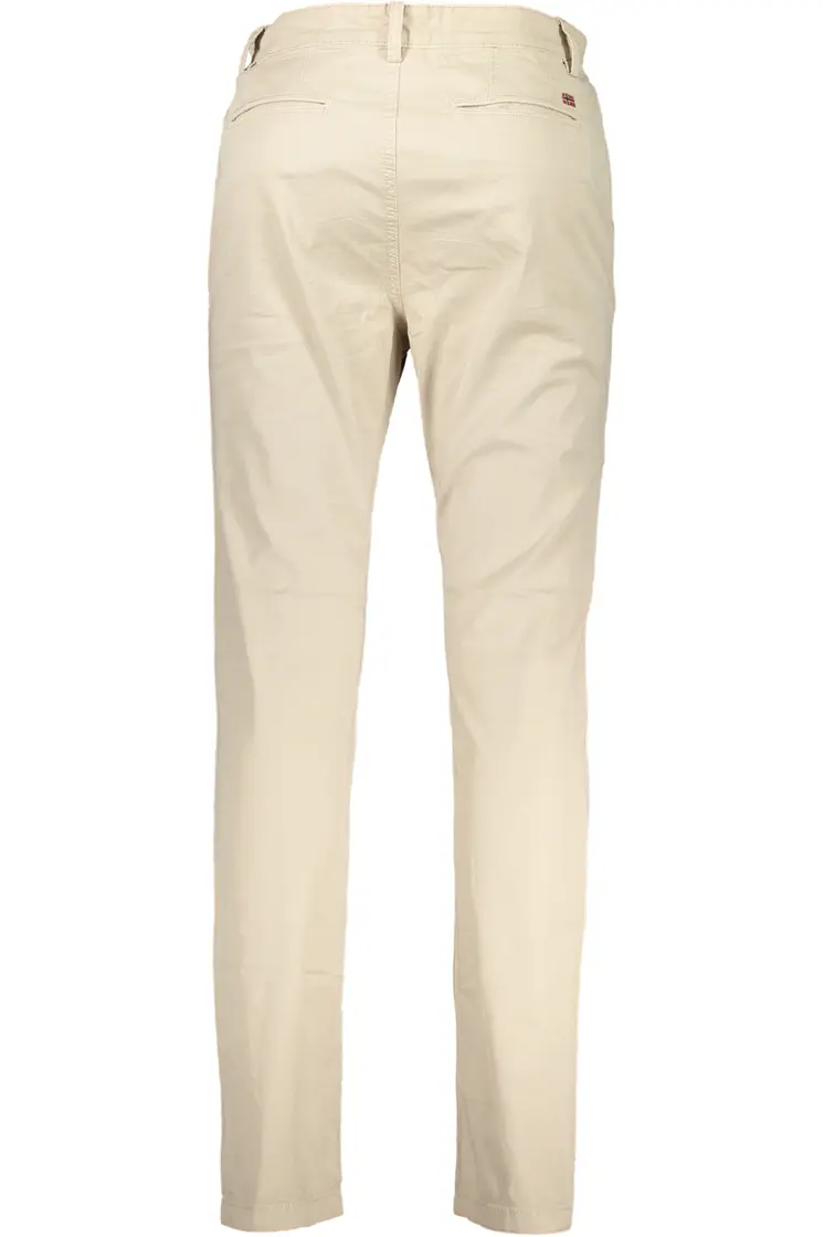 NAPAPIJRI MEN'S BEIGE PANTS