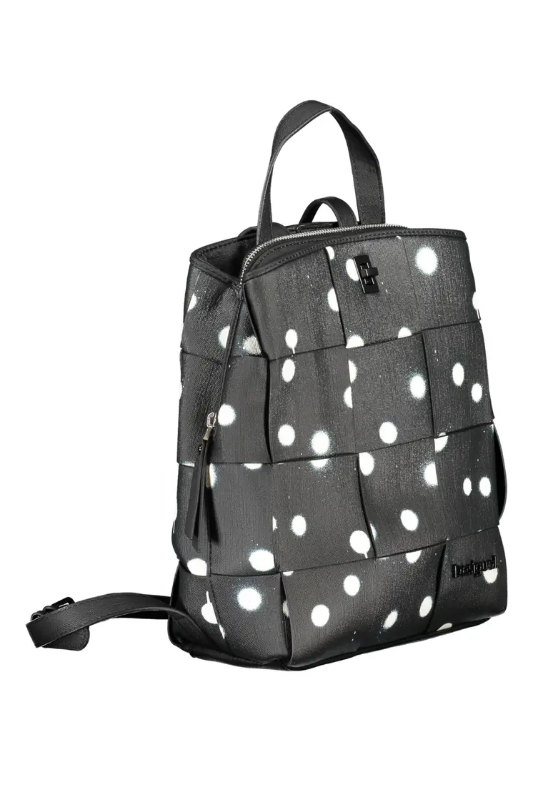 DESIGUAL BLACK WOMEN'S BACKPACK