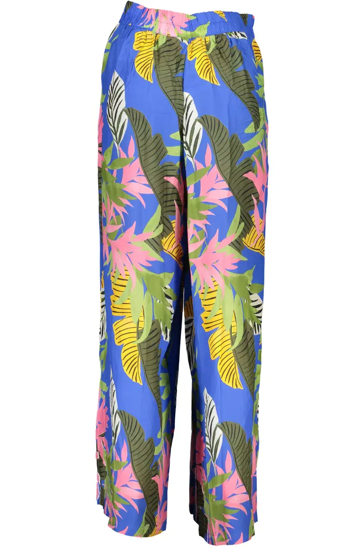 DESIGUAL BLUE WOMEN'S TROUSERS