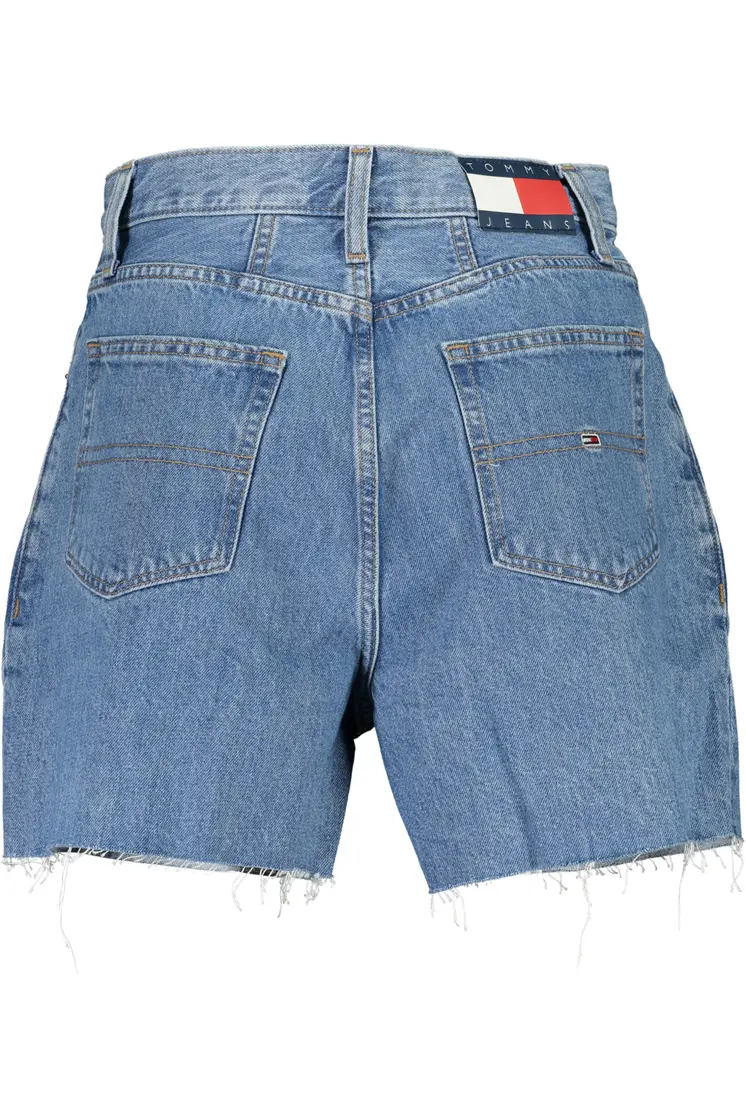 TOMMY HILFIGER JEANS SHORT WOMEN BLUE