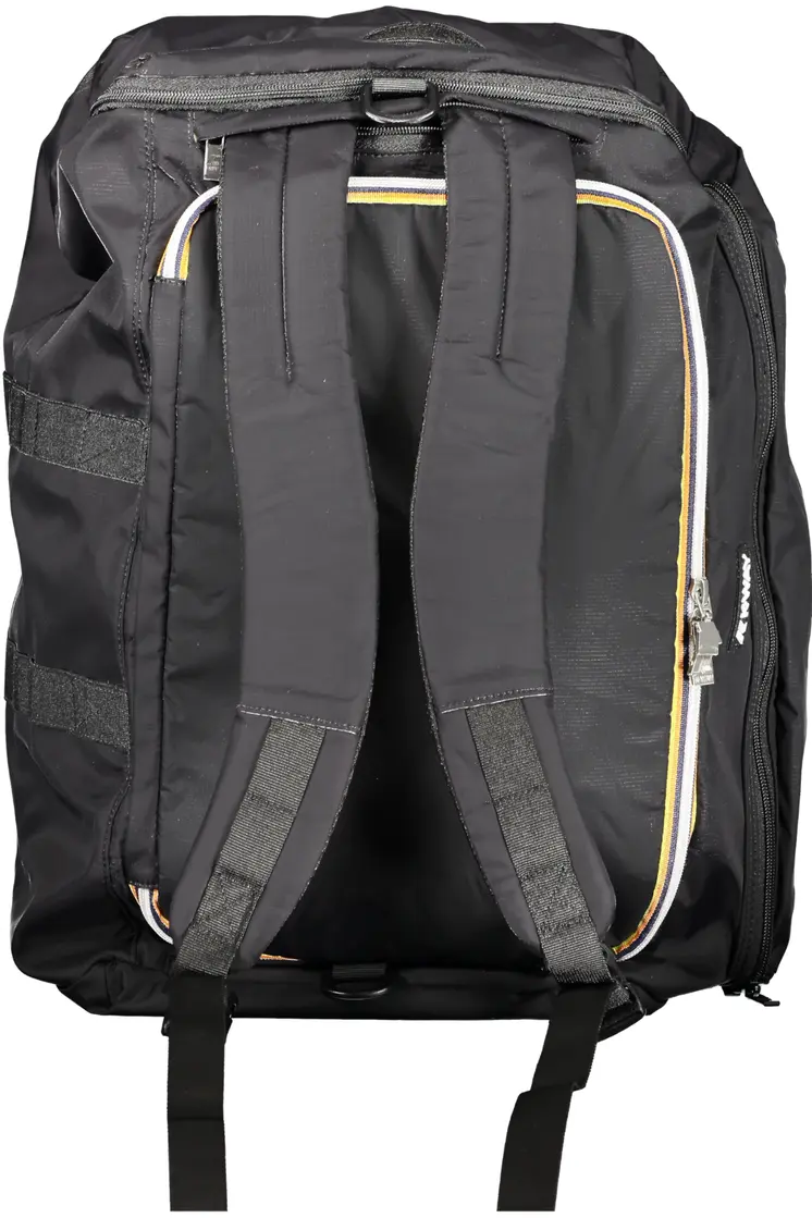 K-WAY MEN'S BLACK BACKPACK