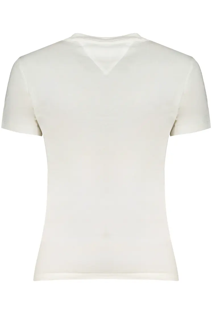 TOMMY HILFIGER WOMEN'S SHORT SLEEVE T-SHIRT WHITE