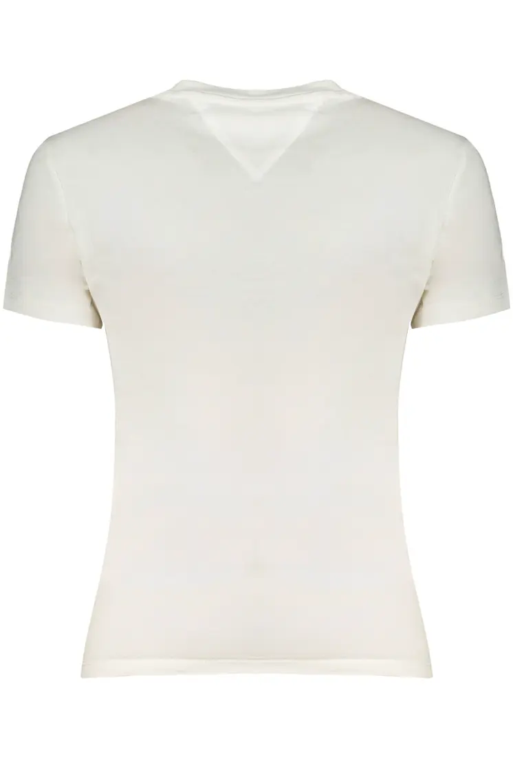 TOMMY HILFIGER WOMEN'S SHORT SLEEVE T-SHIRT WHITE
