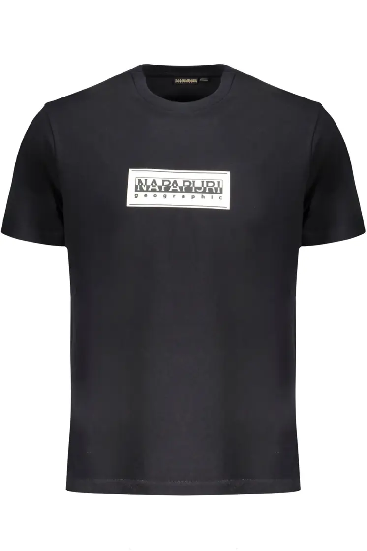NAPAPIJRI SHORT SLEEVE T-SHIRT MEN BLACK