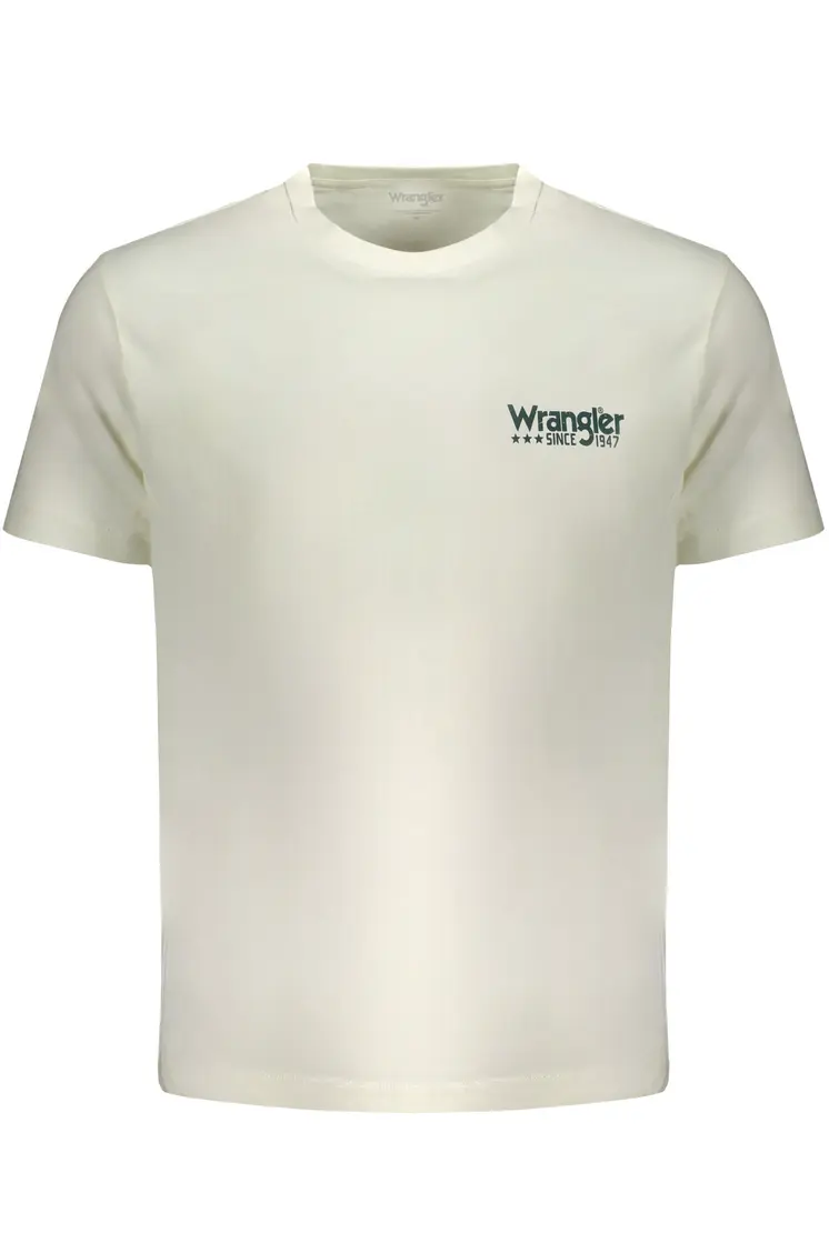 WRANGLER SHORT SLEEVE T-SHIRT MEN WHITE