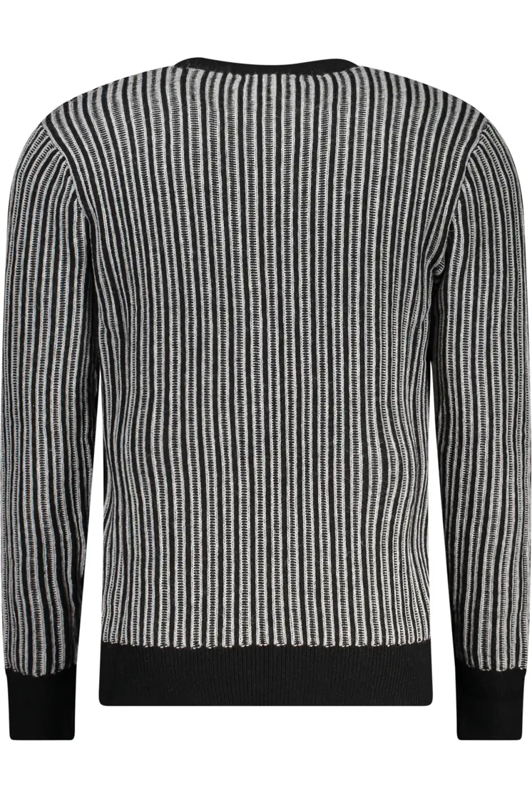 GUESS JEANS MEN'S BLACK SWEATER
