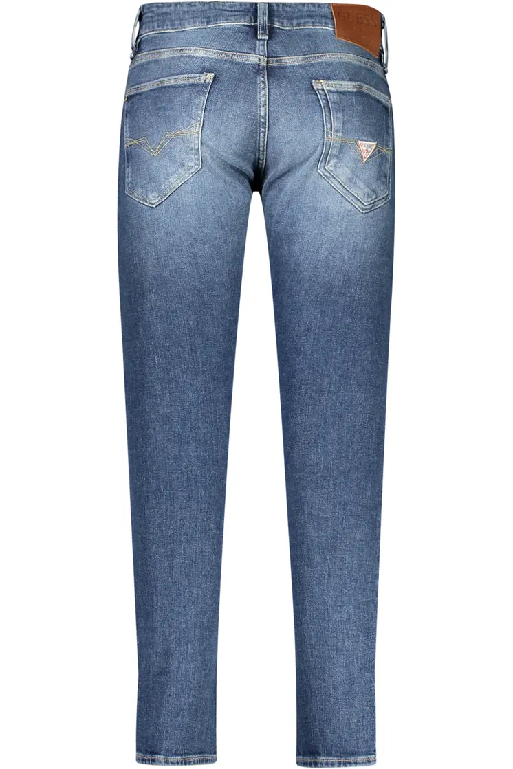 GUESS JEANS MEN'S DENIM JEANS BLUE