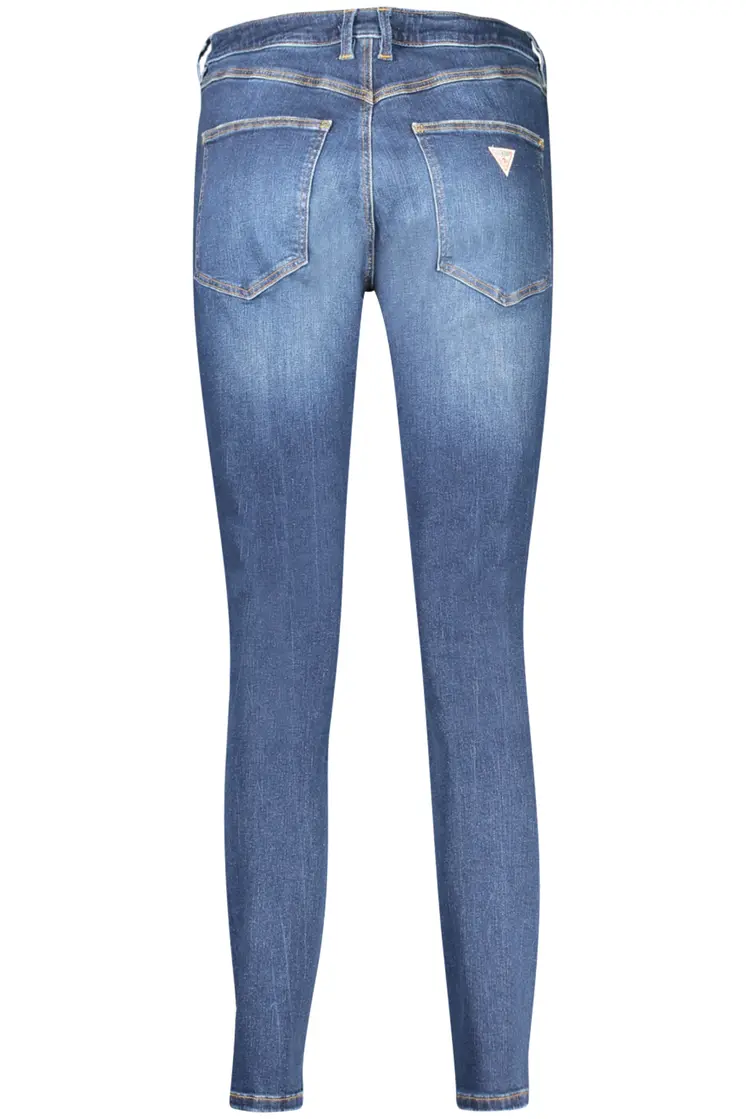 GUESS JEANS WOMEN'S DENIM JEANS BLUE