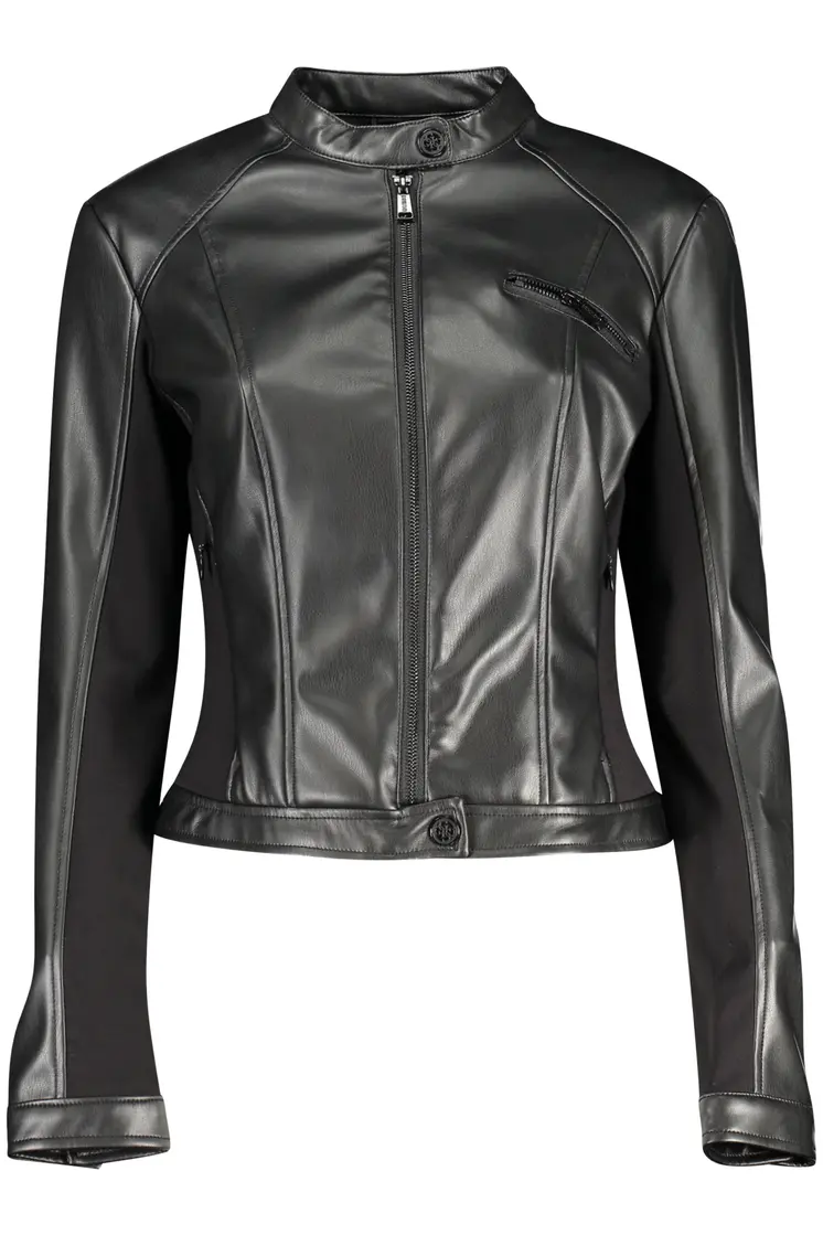 GUESS JEANS SPORT JACKET WOMEN BLACK