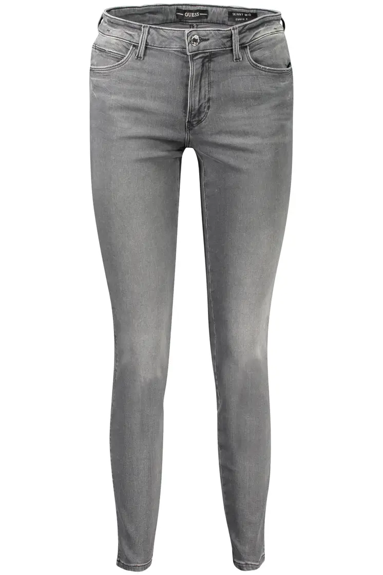 GUESS JEANS WOMEN'S GRAY DENIM JEANS