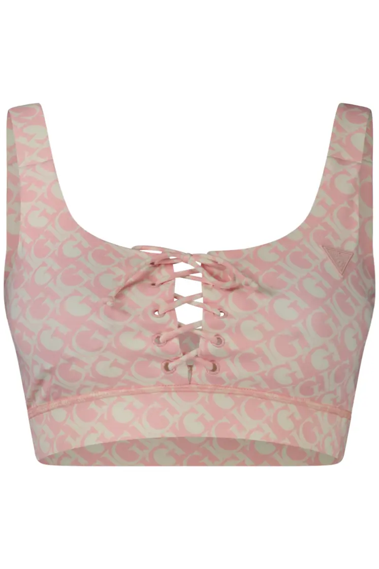 GUESS JEANS TOP WOMEN PINK