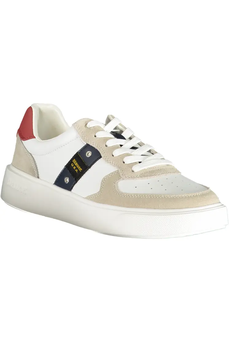 BLAUER SPORTS SHOES MEN WHITE