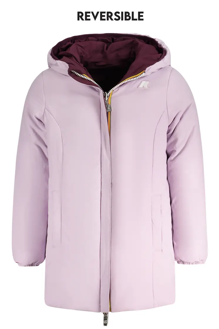 K-WAY JACKET GIRL PURPLE